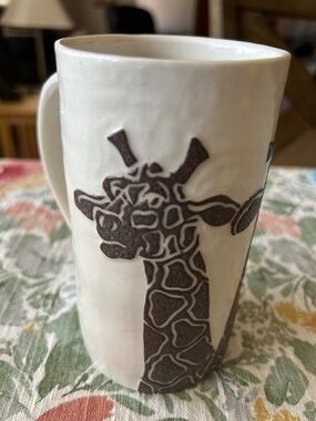 Bruno Kark Giraffe Pottery Mug